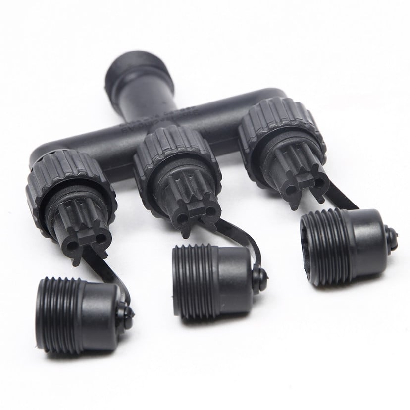 lampenwelt System 24 - LED-E-Connector mit 3 Anschlüssen Fabrikladen