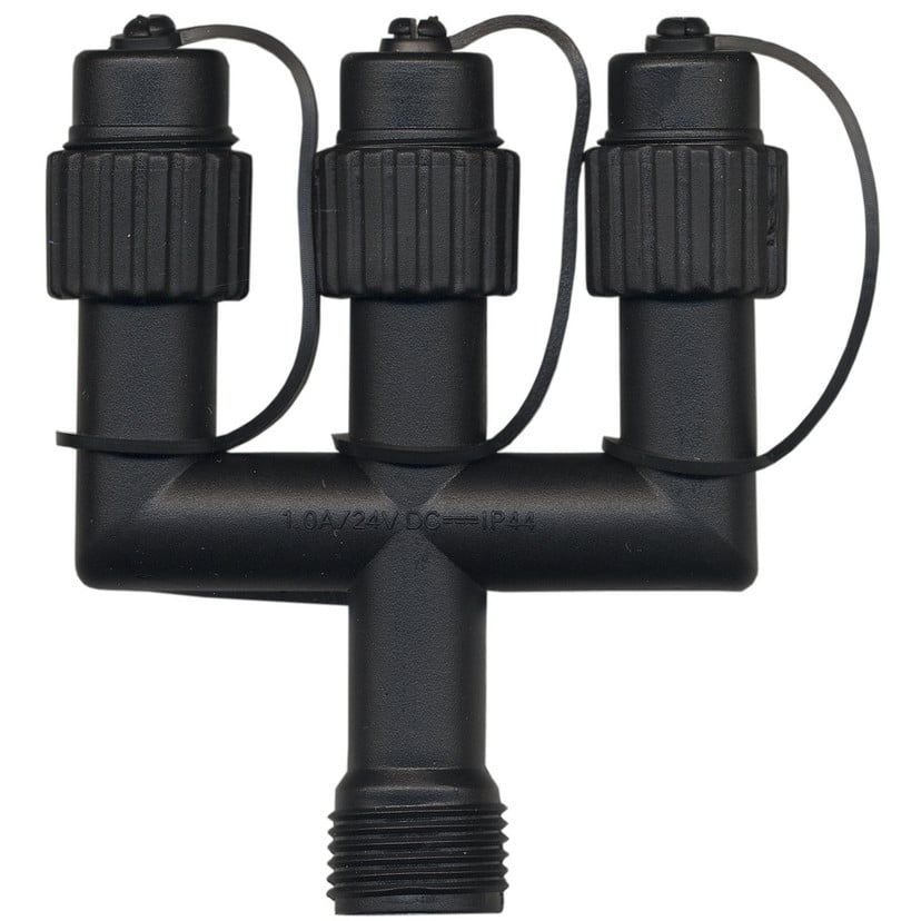 lampenwelt System 24 - LED-E-Connector mit 3 Anschlüssen Fabrikladen