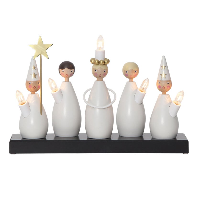 lampenwelt Kerzenleuchter Lucia Choir 50% Rabatt für begrenzte Zeit