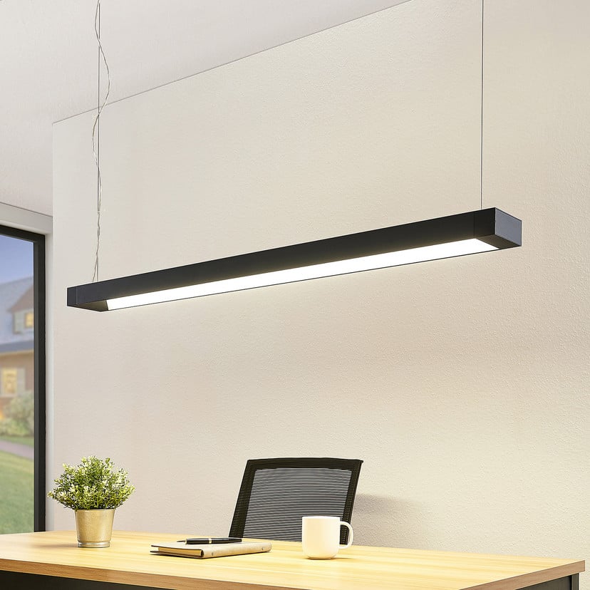 lampenwelt Arcchio LED-Pendellampe Cuna schwarz 122cm Metall Günstig kaufen