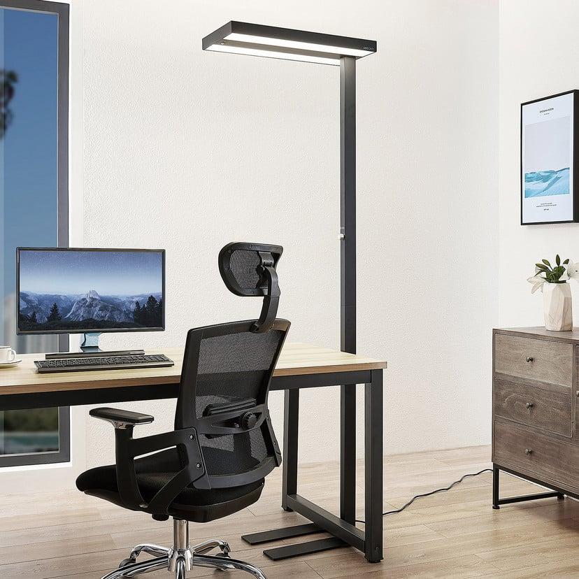 lampenwelt Arcchio LED-Stehleuchte Logan Pro schwarz Sensor dimmbar