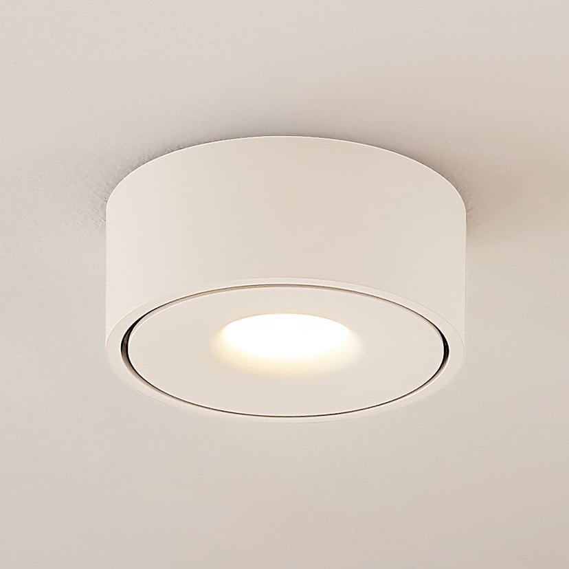 lampenwelt Arcchio LED-Deckenlampe Rotari weiß Metall Ø 12cm Neuheiten