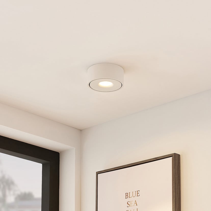 lampenwelt Arcchio LED-Deckenlampe Rotari weiß Metall Ø 12cm Neuheiten