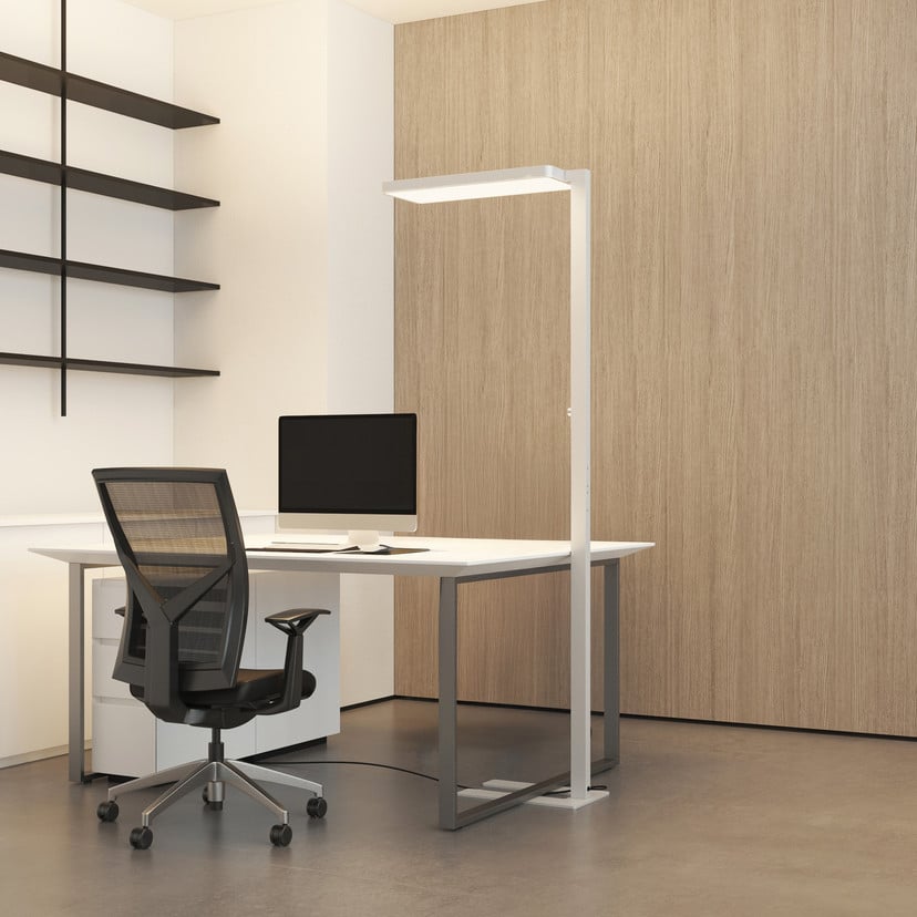 lampenwelt Arcchio LED-Stehleuchte Timon 195 cm weiß 54 W Aluminium Sonderangebote