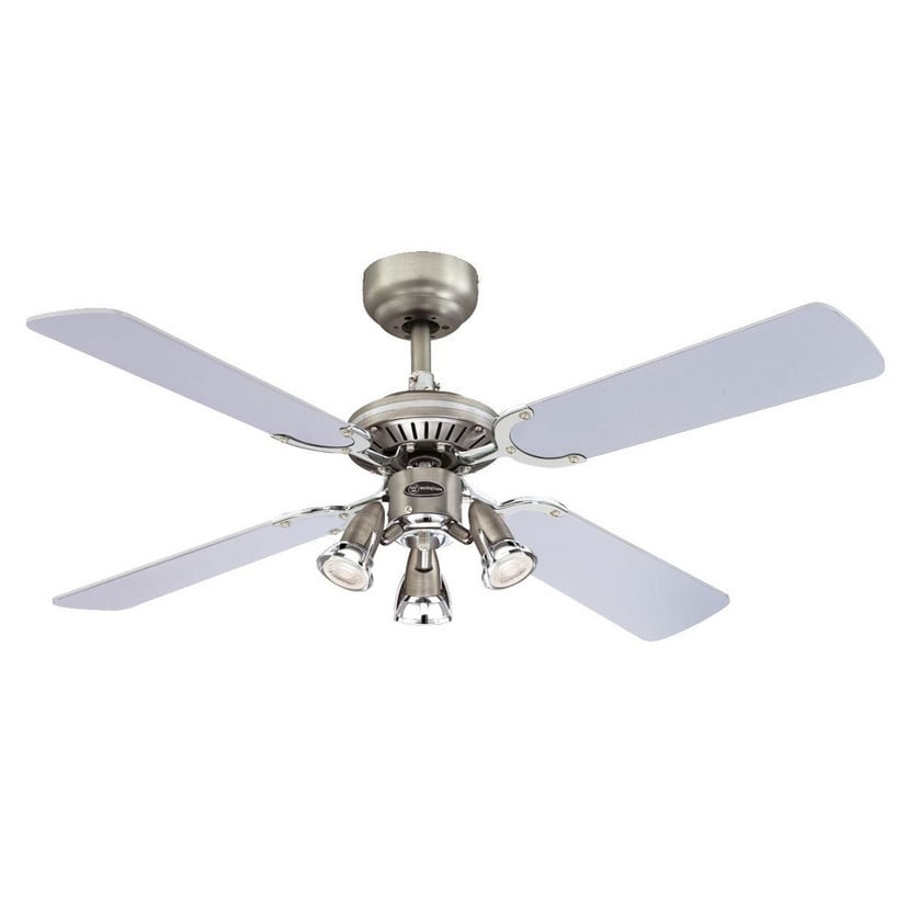 lampenwelt Westinghouse Princess Euro Ventilator silbergrafit
