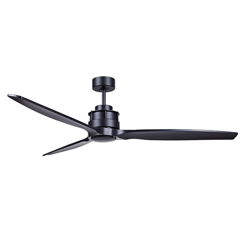 lampenwelt Beacon Deckenventilator Airfusion Akmani schwarz leise Kostenlose Rückgabe