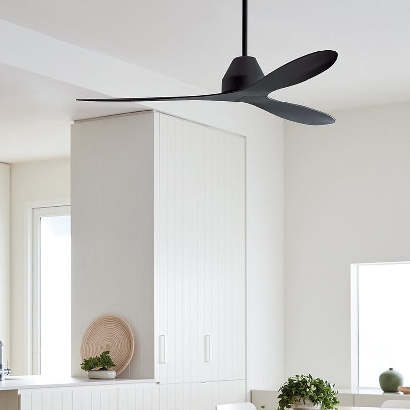 lampenwelt Beacon Deckenventilator Whitehaven schwarz leise Ø 142 cm Bis zu 65% Rabatt