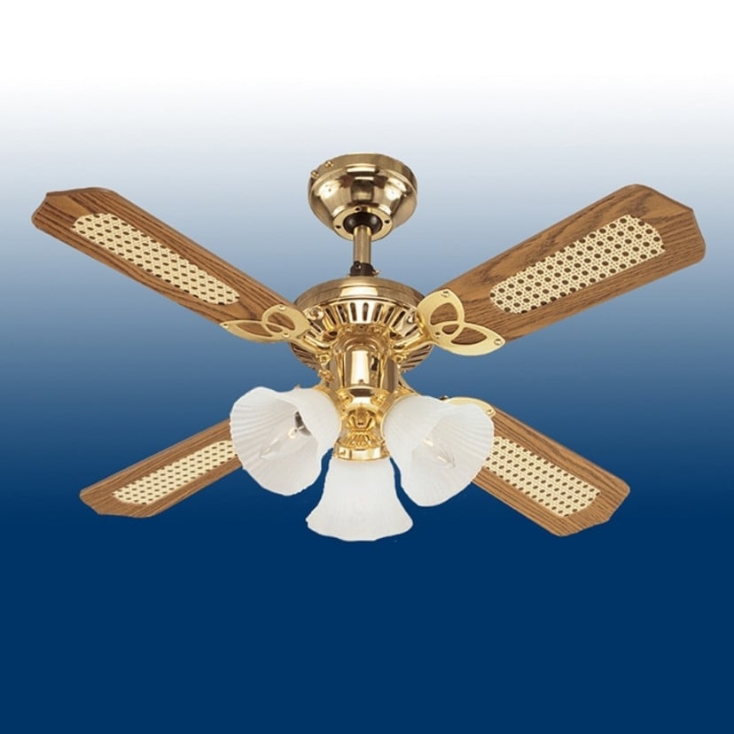lampenwelt Westinghouse Princess Trio Ventilator Holz 105 cm Nur für heute
