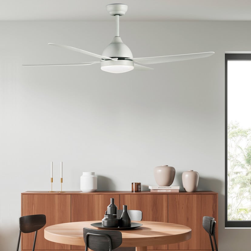 lampenwelt LED-Deckenventilator Barine mit Fernbedienung CCT Speichern exportieren