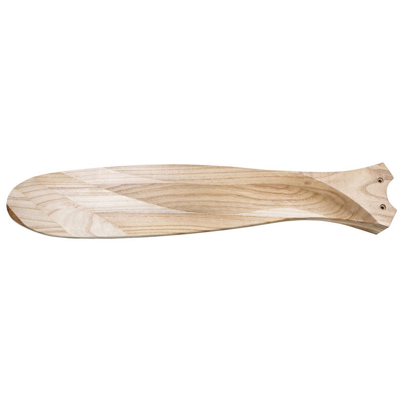 lampenwelt Deckenventilator Eco Genuino 122 schwarz/Holz hell Fabrikverkauf