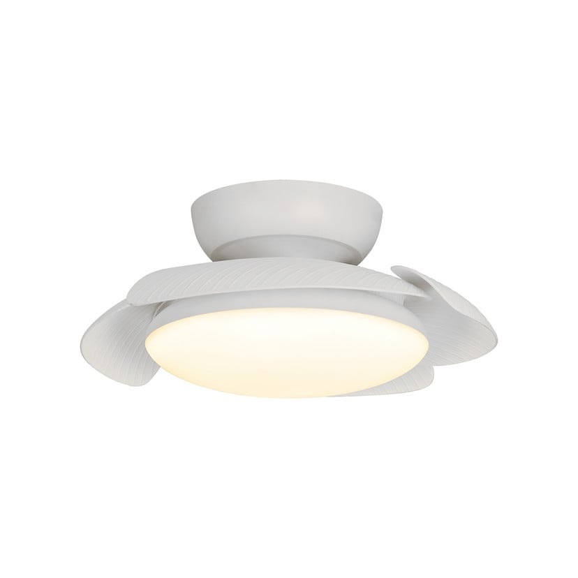lampenwelt LED-Deckenventilator Aloha weiß DC-Motor leise Ø 90 cm CCT Blitzverkäufe