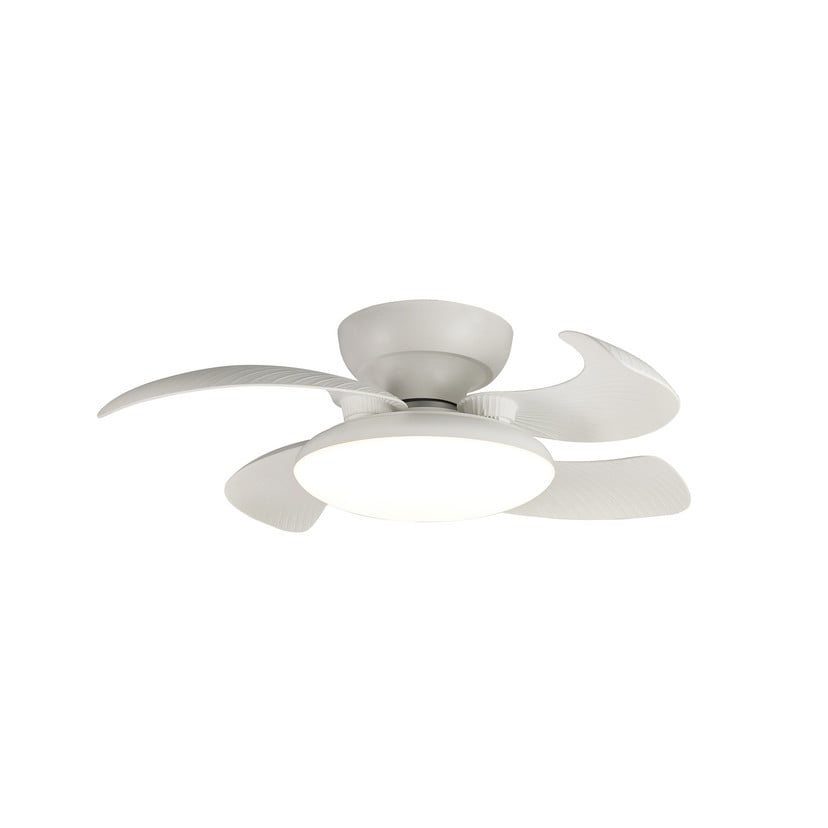 lampenwelt LED-Deckenventilator Aloha weiß DC-Motor leise Ø 90 cm CCT Blitzverkäufe