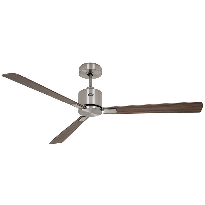 lampenwelt Deckenventilator Eco Concept 152cm chrom/Holz Limitierter Zeitrabatt
