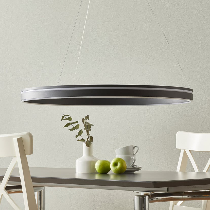 lampenwelt Paul Neuhaus Q-VITO LED-Hängelampe 79 cm anthrazit Großer Ausverkauf