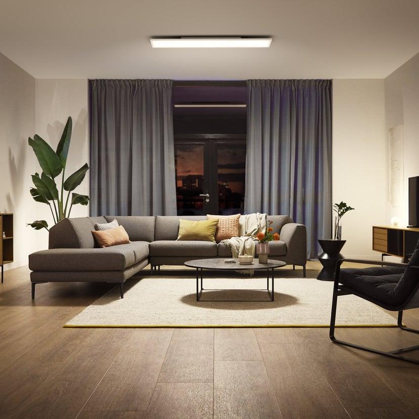 lampenwelt Philips Hue Aurelle LED-Panel eckig 120 x 30 cm Begrenztes Angebot