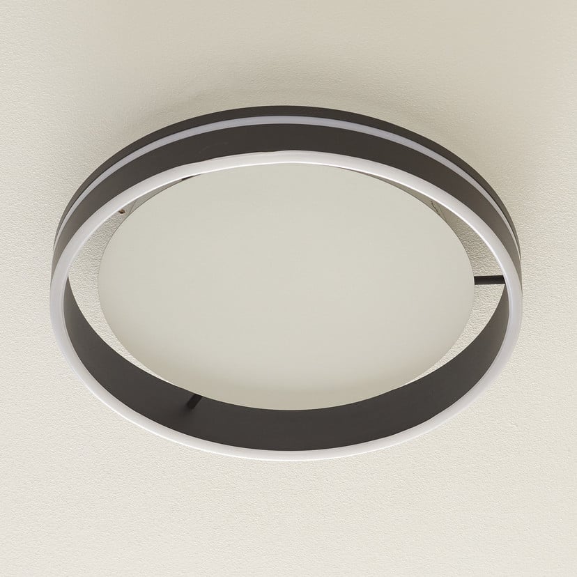 lampenwelt Paul Neuhaus Q-VITO LED-Deckenlampe 40cm anthrazit Preisnachlass