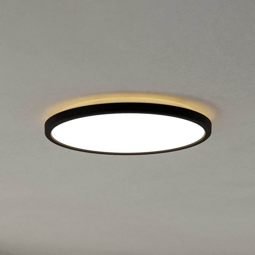 lampenwelt EGLO connect LED-Deckenlampe Rovito-Z schwarz Ø 30 cm Online Outlet