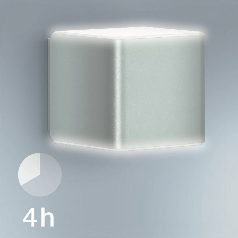 lampenwelt STEINEL L 840 SC Sensor-Außenwandleuchte silber Tägliche Deals