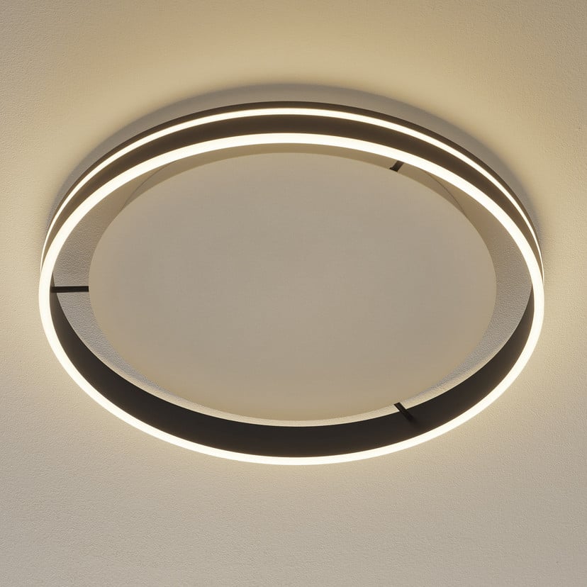 lampenwelt Paul Neuhaus Q-VITO LED-Deckenlampe 59cm anthrazit Sonderangebote