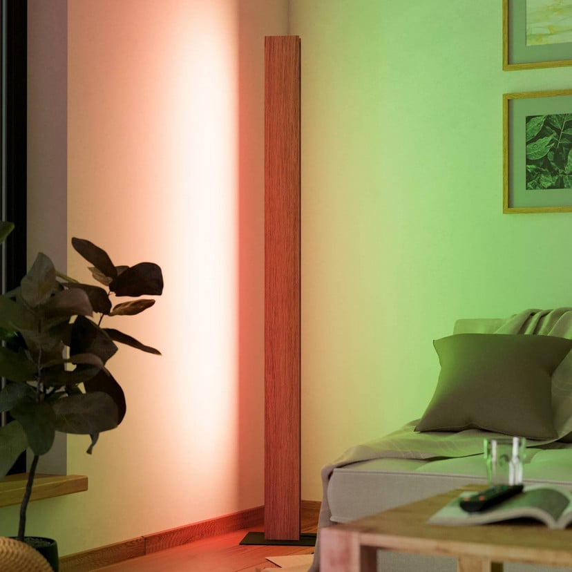 lampenwelt Smart-ZIG-LED-Stehlampe Anchorena-Z Höhe 150 cm RGB CCT Bis zu 55% Rabatt