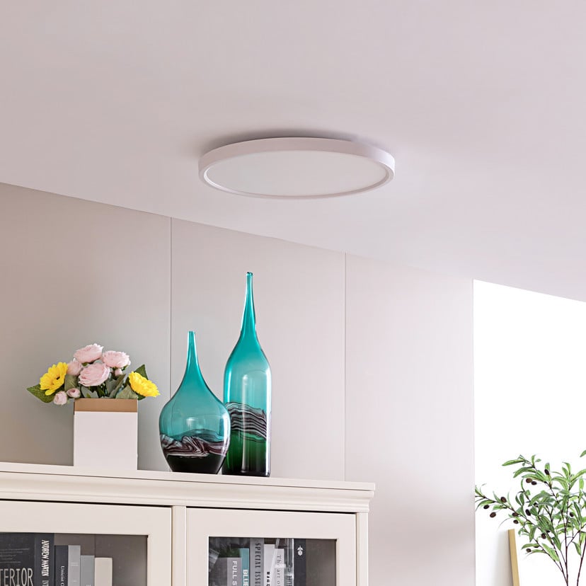 lampenwelt Lindby Smart LED-Deckenleuchte Denora weiß RGB CCT Tuya Nur noch ein Tag übrig