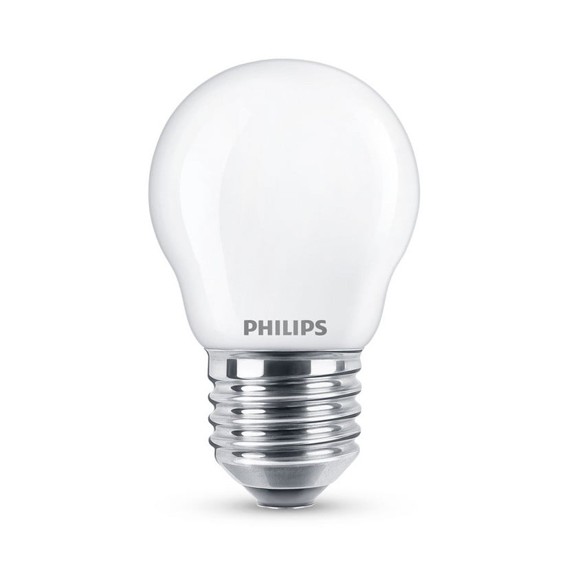 lampenwelt Philips Classic LED-Lampe E27 P45 6 5W 2.700K matt Clearance-Verkauf