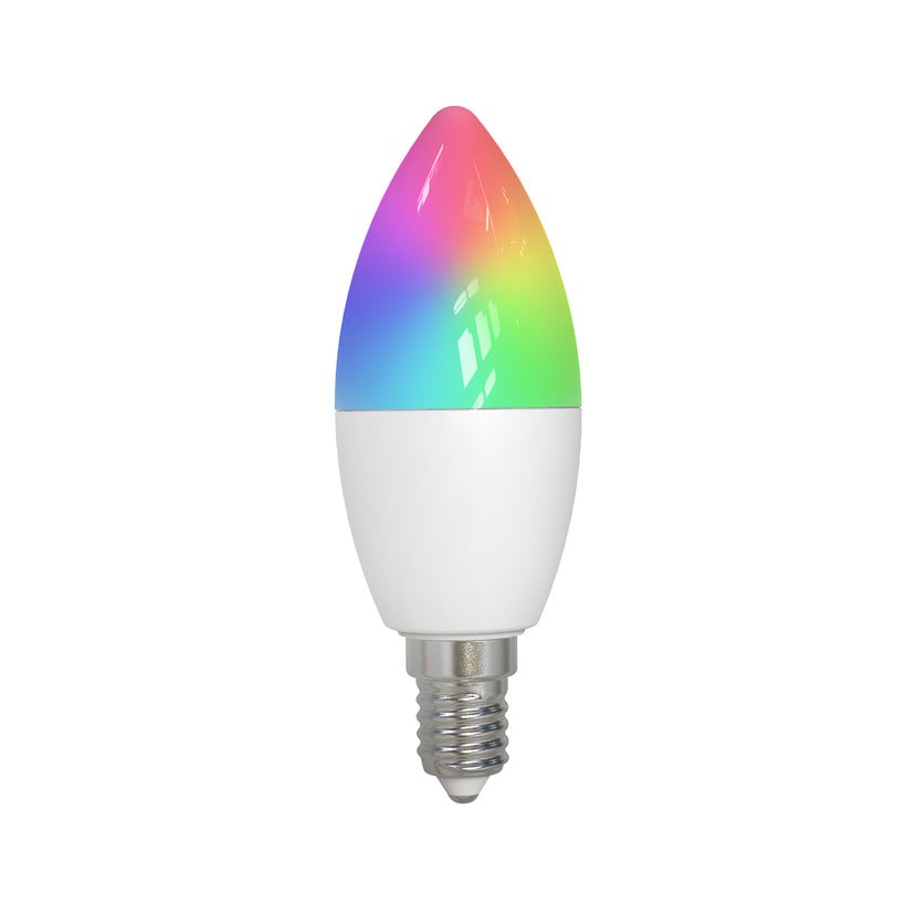 lampenwelt LUUMR Smart LED E14 C30 4 9W RGBW CCT ZigBee Hue Begrenzt auf 3 Tage
