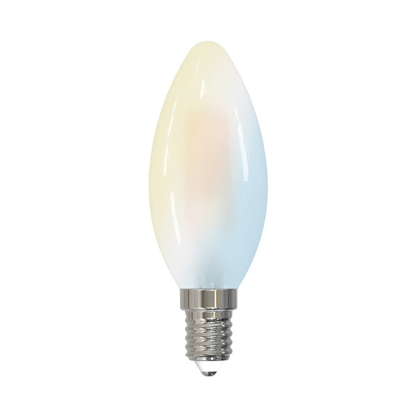 lampenwelt LUUMR Smart LED-Kerzenlampe E14 4 2 W matt CCT Tuya WLAN Meist gekauft