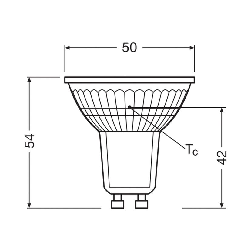lampenwelt OSRAM LED-Leuchtmittel PAR16 Reflektor GU10 4 7W 100° 2.700K Große Rabatte
