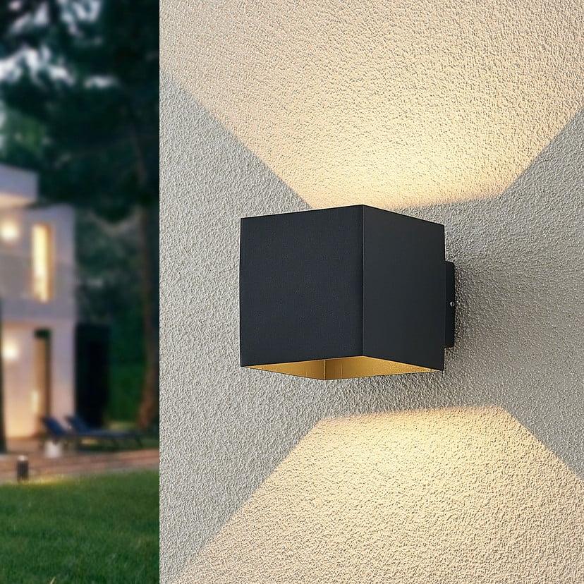 lampenwelt Lindby LED-Außenwandleuchte Esani anthrazit up/down IP54 Bis zu 60% Rabatt