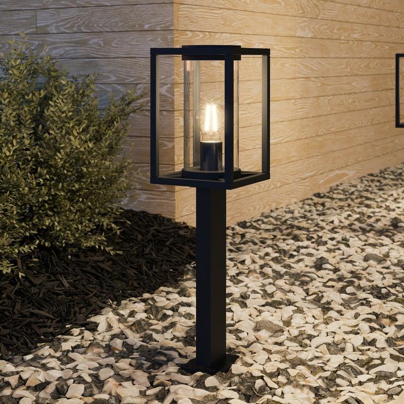 lampenwelt Lucande Wegeleuchte Ferda 60 cm grafitgrau IP44 E27 Bis zu 55% Rabatt