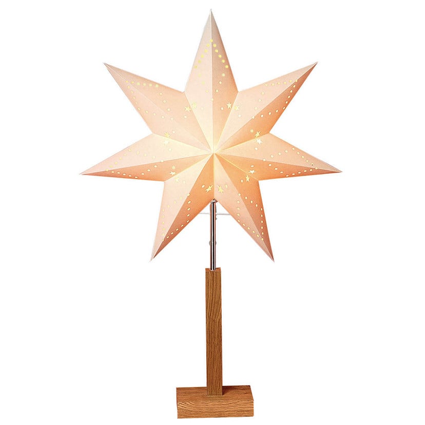 lampenwelt Karo - Stand-Dekoleuchte mit Muster-Stern 70 cm Bestseller