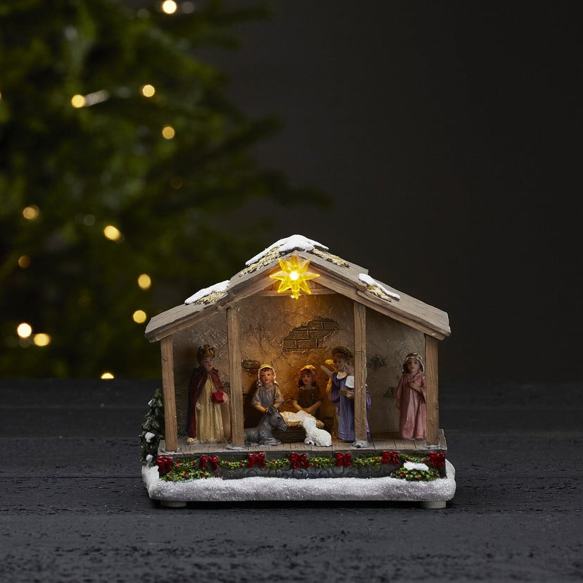 lampenwelt LED-Dekoleuchte Nativity Batteriebetrieb 19 cm Tägliche Deals