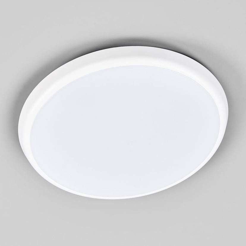 lampenwelt Arcchio LED-Deckenleuchte Augustin Ø 30 cm CCT weiß IP54 Sonderangebot