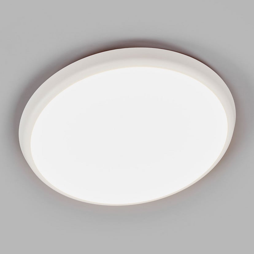 lampenwelt Arcchio LED-Deckenleuchte Augustin Ø 30 cm CCT weiß IP54 Sonderangebot