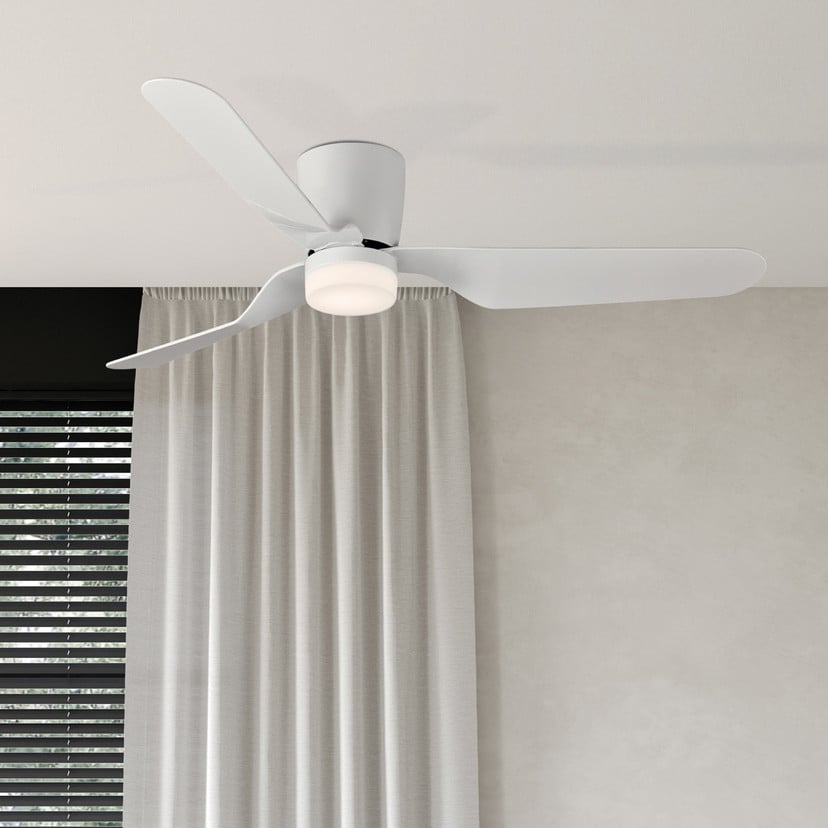 lampenwelt LED-Deckenventilator Brisa Fernbedienung 3.000 K Black Friday
