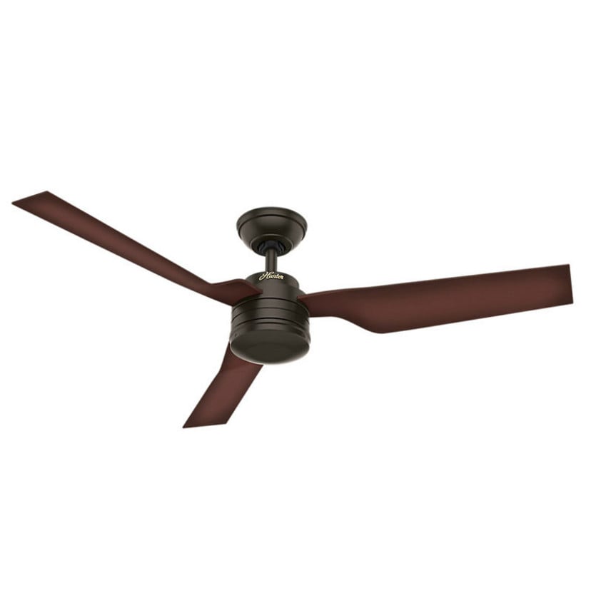 lampenwelt Hunter Cabo Frio Ventilator buche dunkel