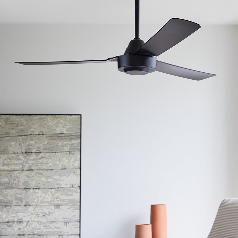 lampenwelt Beacon Deckenventilator Bayside Calypso schwarz 122 cm leise Kauf eins, bekomm eins gratis
