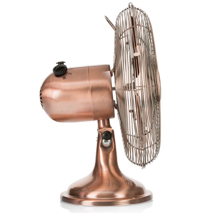lampenwelt Kupfern glänzender Tischventilator VE5970 Discount Store für neue Produkte
