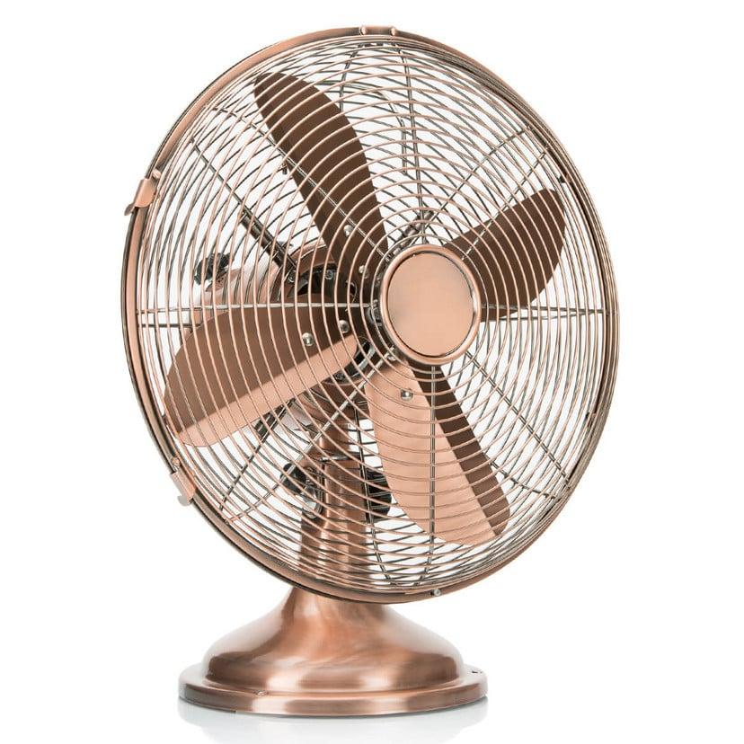 lampenwelt Kupfern glänzender Tischventilator VE5970 Discount Store für neue Produkte